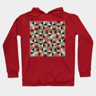 Geometric Faceted Pattern Hoodie